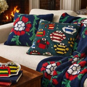 Rowing Blazers x Target Collaboration Throw + Pillows + Tray + Coasters